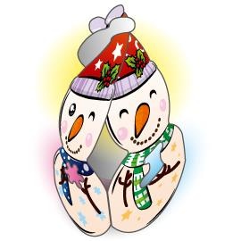 可愛聖誕吊飾－小雪人【金石堂】