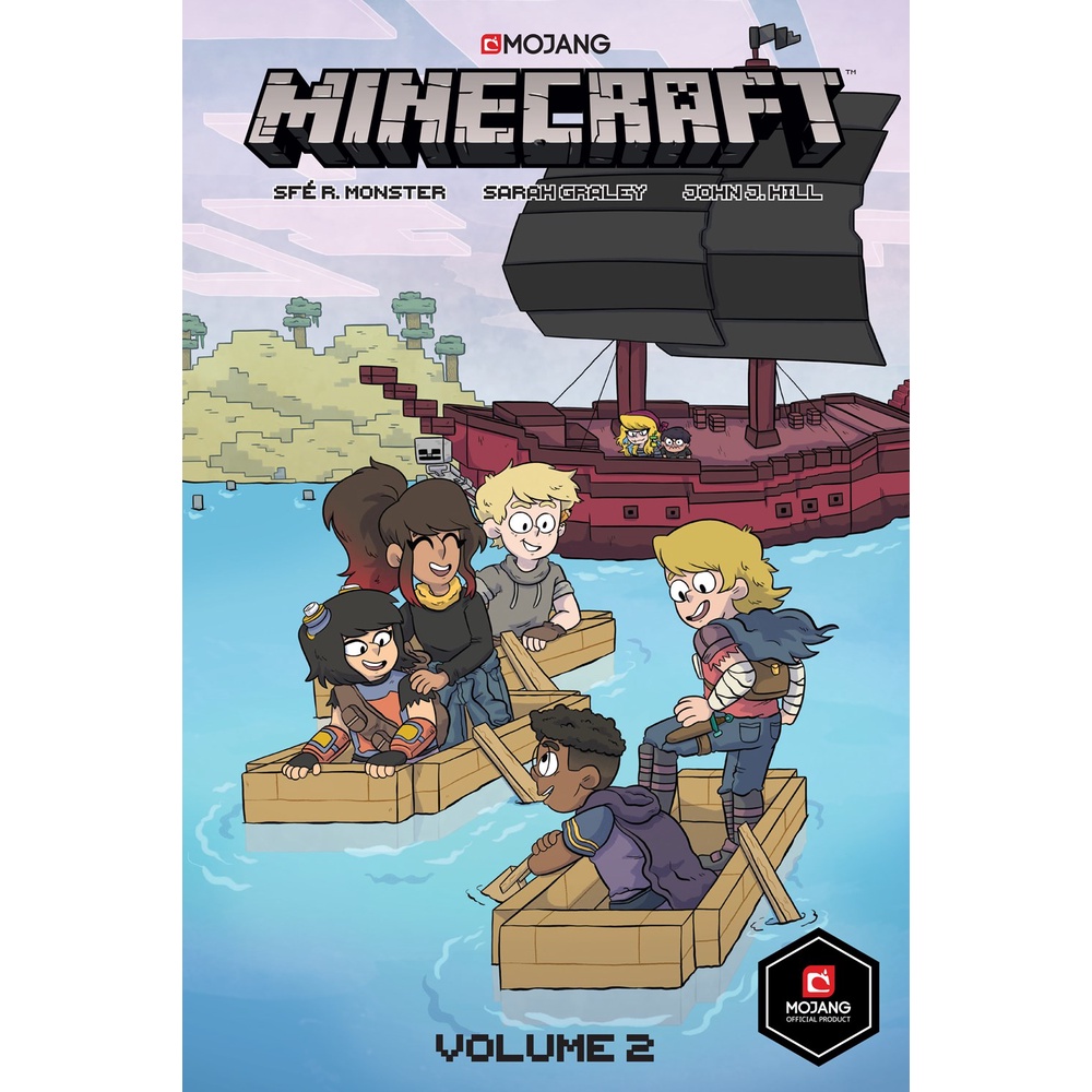 Minecraft 2 (Graphic Novel)(平裝本)/Sfr. M.【三民網路書店】
