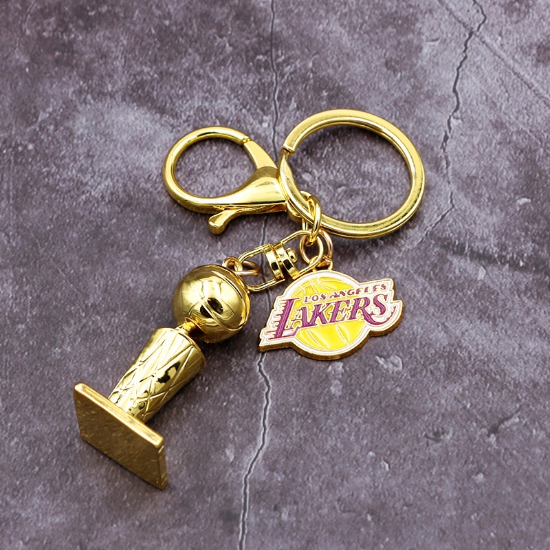 nba獎盃 鑰匙扣吊飾 湖人總冠軍 詹姆斯勇士 包包掛飾 球迷紀念品獎品