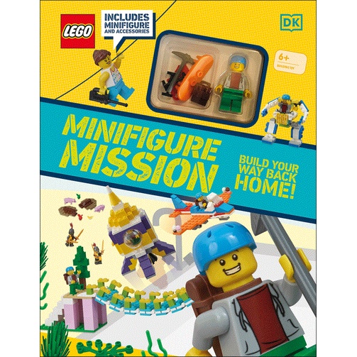 LEGO Minifigure Mission: includes LEGO minifigure and accessories(精裝)/Tori Kosara《DK US》【三民網路書店】