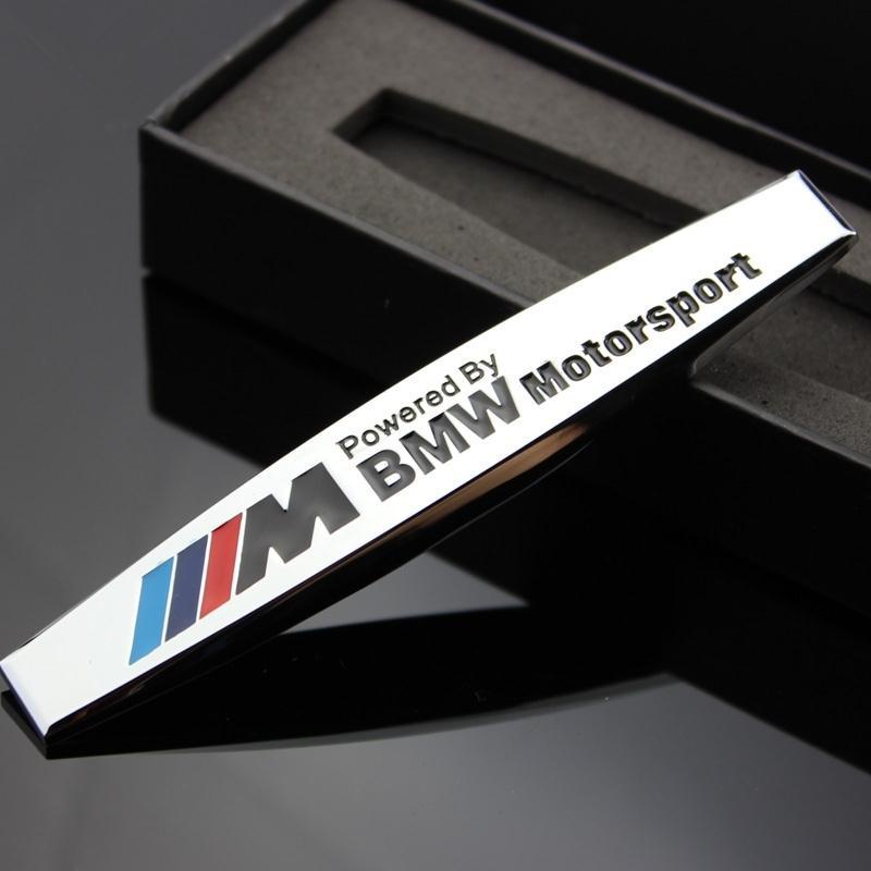 BMW 寶馬 葉子板側標 1系 2系 3系 葉子板標 5系 X3 X4 X5 X6 X7 改裝 裝飾 M標 金屬車貼 貼
