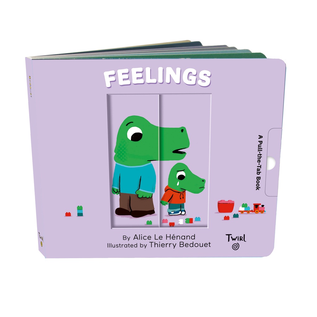 Feelings (Pull and Play Books)(硬頁操作書)(硬頁書)/Alice Le Henand《Twirl》【禮筑外文書店】