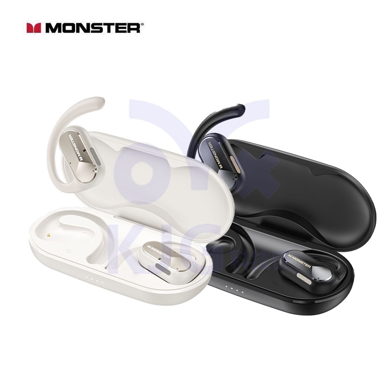 MONSTER/ 魔聲Ear AC312 無線耳機 藍牙5.4 運動耳掛式 長續航 運動耳機 雙麥降噪運動 降噪耳機