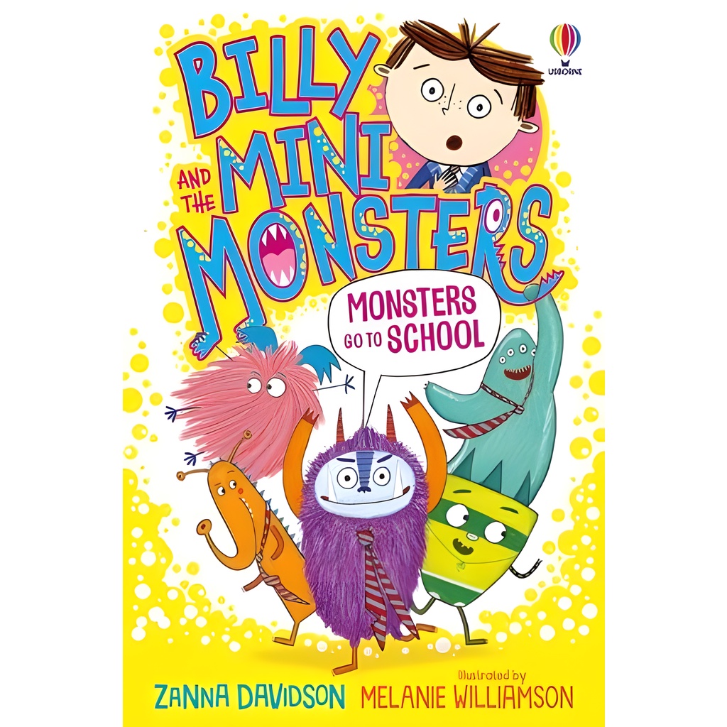 Monsters go to School (Billy and the Mini Monsters 2)/Zanna Davidson【禮筑外文書店】