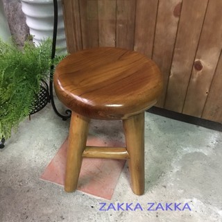 [HOME] 厚木椅 椅凳 圓凳 圓椅 凳子 餐椅 實木凳 實木椅 工作椅 寫字椅 印尼柚木 嘉裡快遞限1張椅子