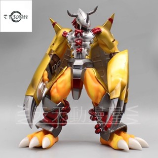 元氣招財 數位寶貝模型 GK鵰像 戰鬥暴龍獸 黑闇戰鬥暴龍獸 動漫週邊 公仔 擺件 盒裝 禮物