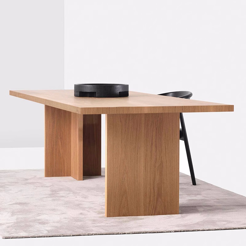 『Royal_Furniture』簡約現代設計師實木方桌辦公電腦桌極簡北歐工作台家用餐桌大戶型