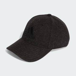Adidas Bball C Varsity 棒球帽 帽子 運動 經典 休閒 羊毛 日常 百搭 深灰 [IB2646]