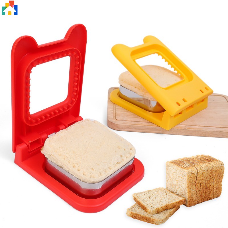三明治曲奇刀早餐三明治機麵包模具吐司麵包切割模具早餐甜點diy工具廚房小工具