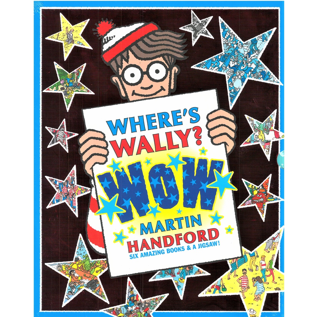 Where's Wally? Wow: Six classic Where's Wally? (6平裝+拼圖組)/Martin Handford【禮筑外文書店】