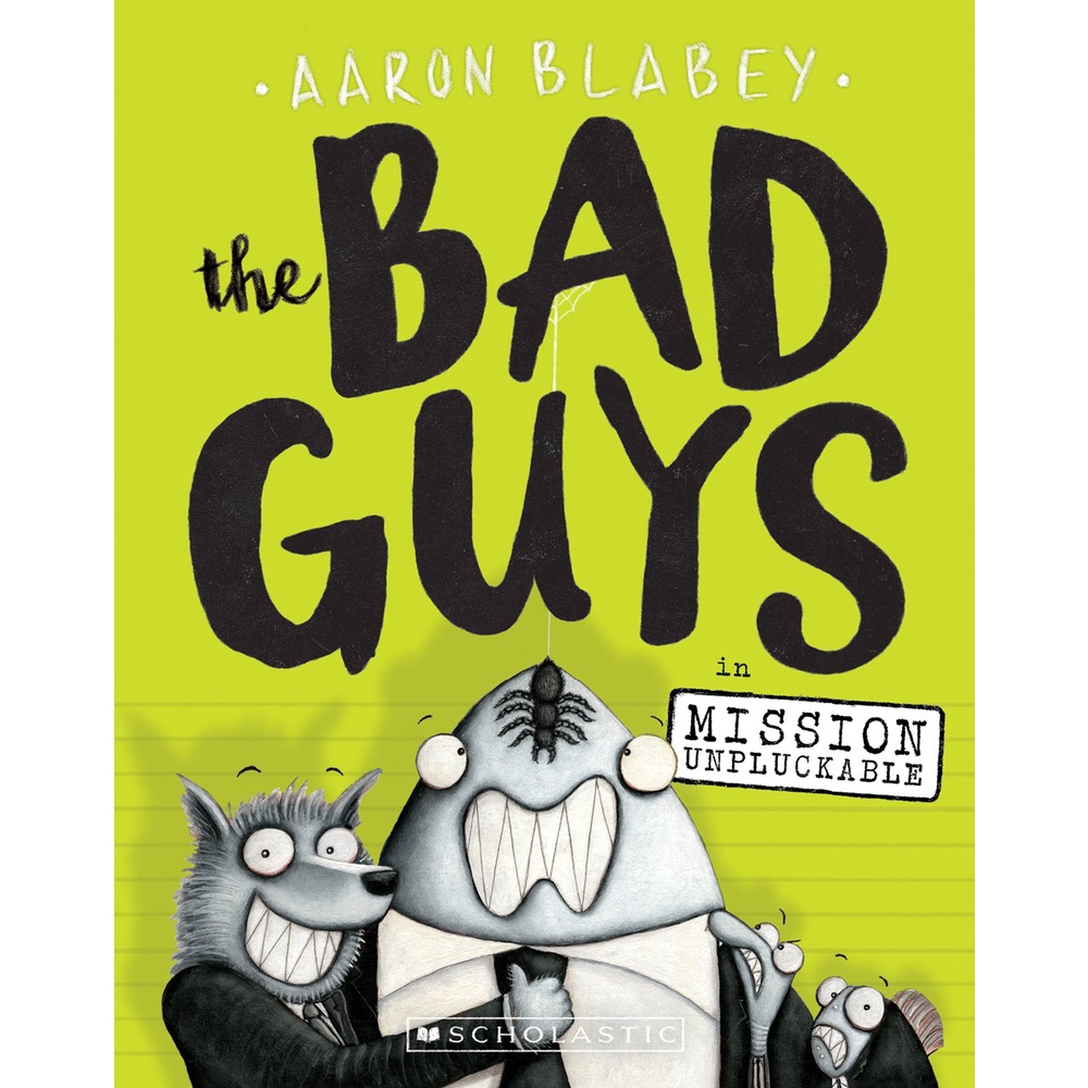The Bad Guys in Mission Unpluckable (The Bad Guys #2)(平裝本)/Aaron Blabey【三民網路書店】