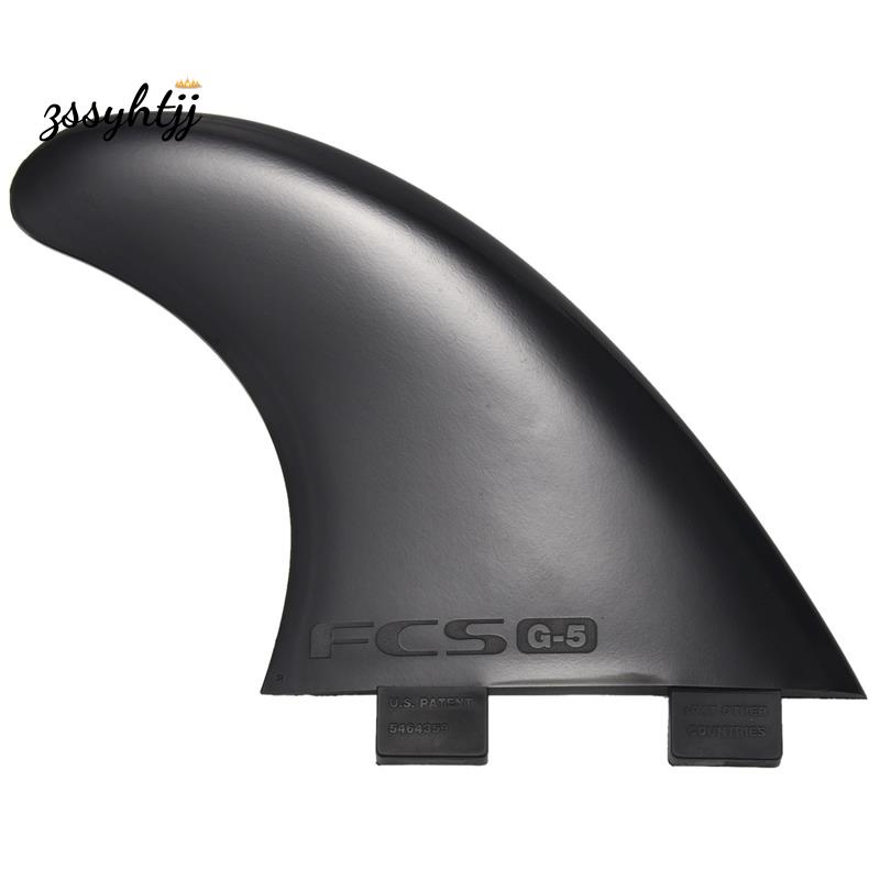 3 件塑料尼龍 + 玻璃纖維黑色,適用於 fcs 衝浪腳蹼 G5 尺寸衝浪板腳蹼衝浪板配件
