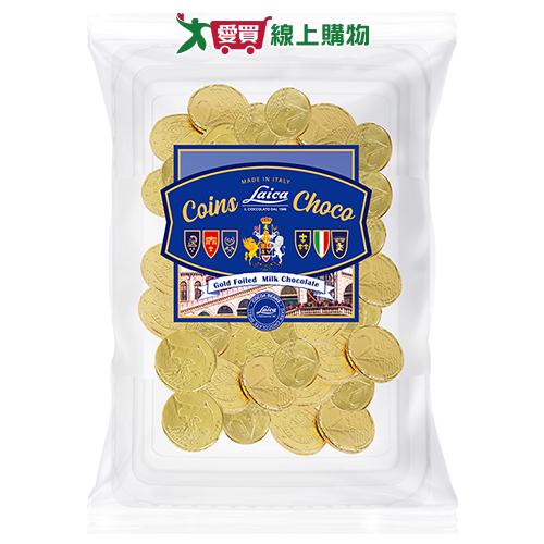 義大利萊卡金幣牛奶巧克力300G【愛買】