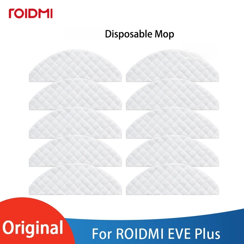 適用於 ROIDMI EVE Plus | Sdj01rm吸塵器配件包防塵袋一次性拖把清潔布配件