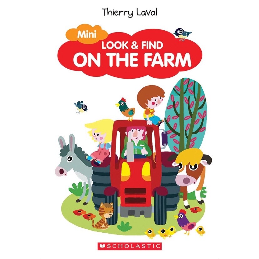 Mini Look & Find on the Farm(硬頁書)/Thierry Laval【禮筑外文書店】