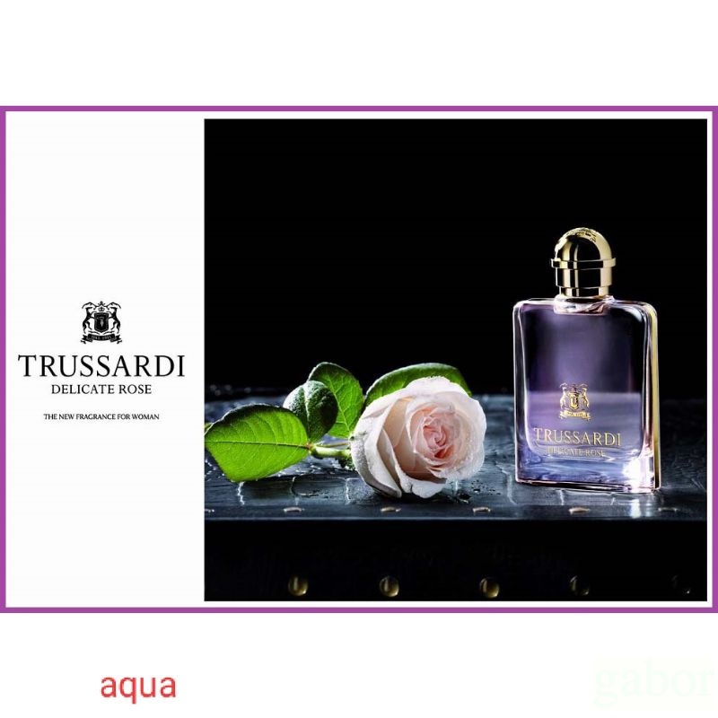 💕💯嚴選 Trussardi Delicate Rose 晶漾玫瑰女性淡香水 5ML 2ML 1ML 玻璃噴瓶 分享