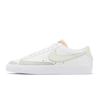 Nike 休閒鞋 Blazer Low 77 VNTG 白 米白 復古 皮革鞋面 男鞋 【ACS】 DA6364-110