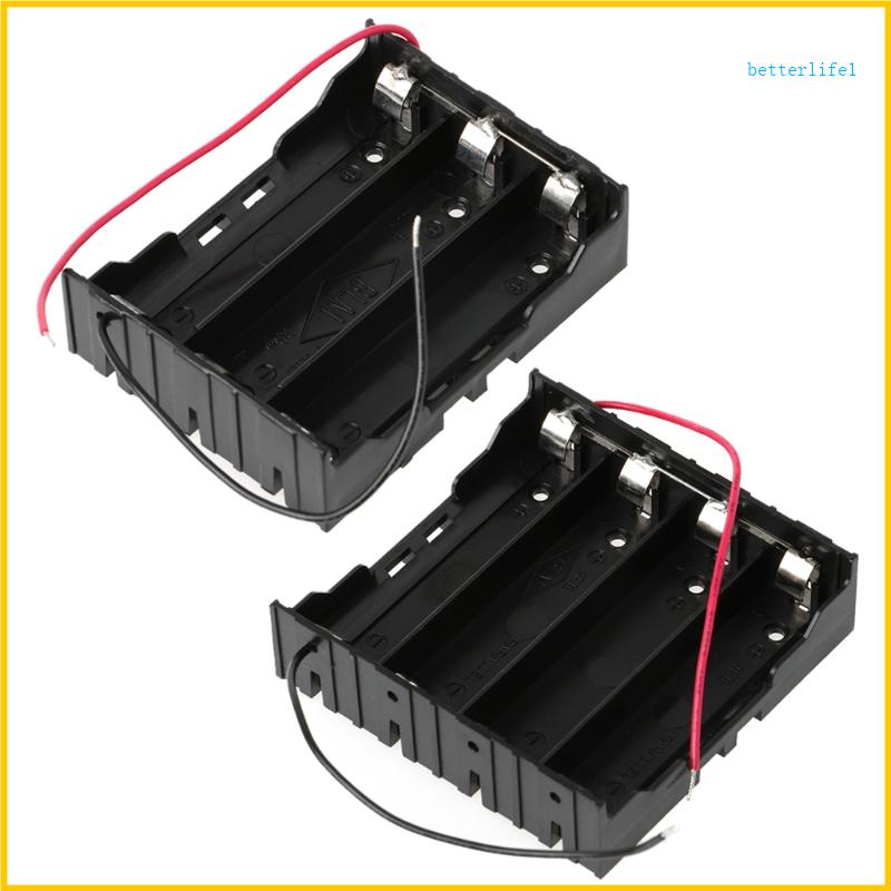 Btm 1 Pc 18650 電池盒 3 7V 電池盒存儲盒充電支架 3 插槽 4 插槽可用 3 7V 電源