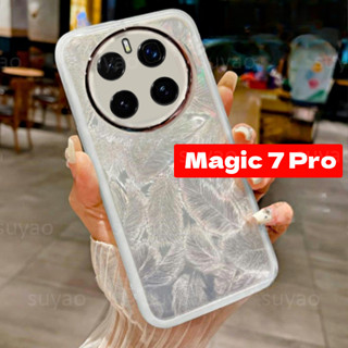 For Honor Magic 7 Pro 7Pro手機殼方形透明軟殼Magic7Pro Magic7簡約超薄情侶殼鏡頭