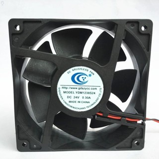 【冰峰散熱】DC BRUSHLESS FAN YDH1238S24 24V變頻器風扇 0.34A12CM 12038