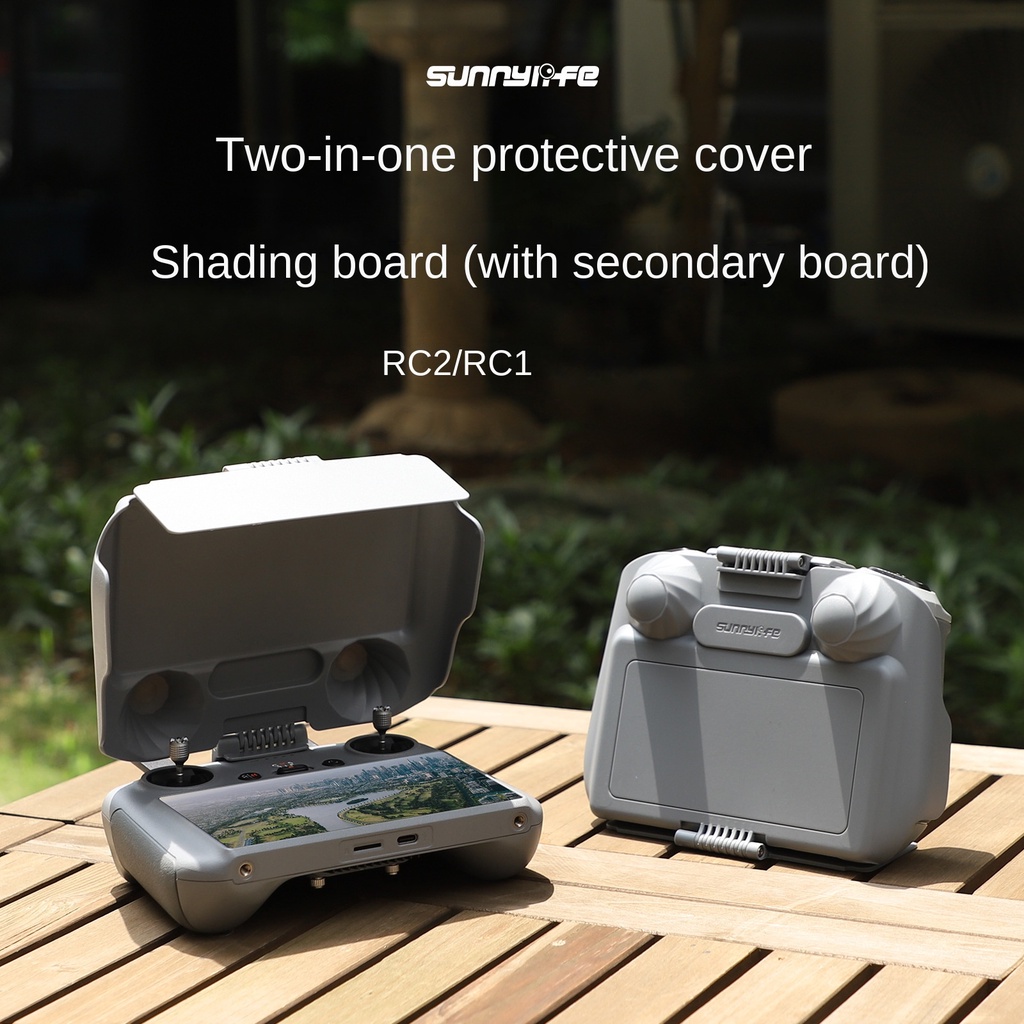 Sunnylife RC2 遙控天線增強器信號範圍擴展器適用於 DJI Air 3/Mini 3 Pro