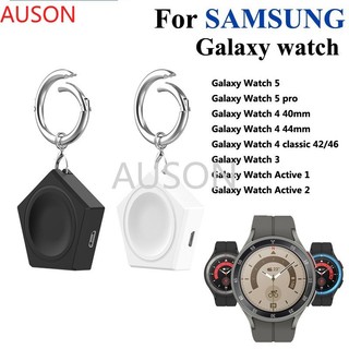 適用於三星 Galaxy Watch 6 Classic 5 4 充電器充電底座無線充電 USB 數據線的充電底座