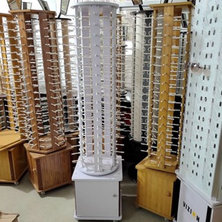 眼鏡展示架 落地式眼鏡架子 旋轉眼睛架 展架 墨鏡太陽鏡展示陳列道具