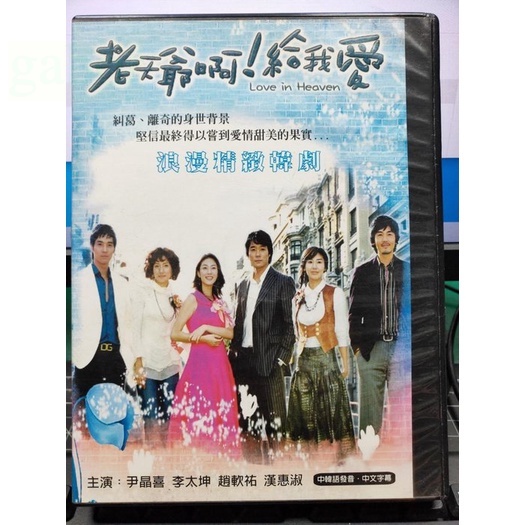 影音專賣店-S261-正版DVD-韓劇【老天爺啊!給我愛 全85集17碟】-尹晶喜 李太坤 趙軟祐 漢惠淑(直購價)