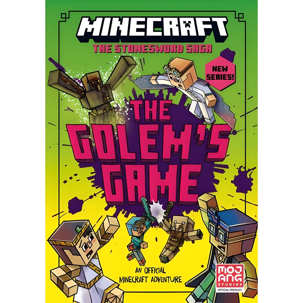 Minecraft: The Golem's Game (Book 5)/Mojang AB Stonesword Saga 【禮筑外文書店】