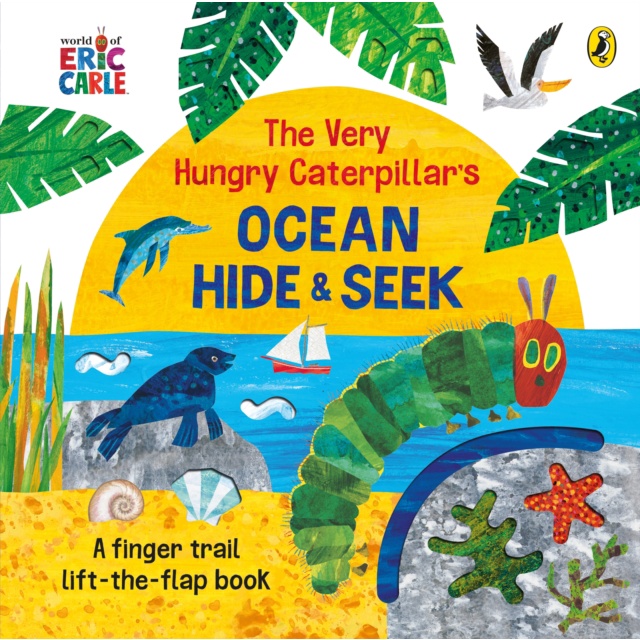 The Very Hungry Caterpillar's Ocean Hide-and-Seek(硬頁書)/Eric Carle【三民網路書店】