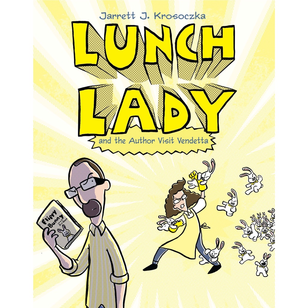 #3: Lunch Lady and the Author Visit Vendetta (graphic novel)/Jarrett J. Krosoczka【三民網路書店】