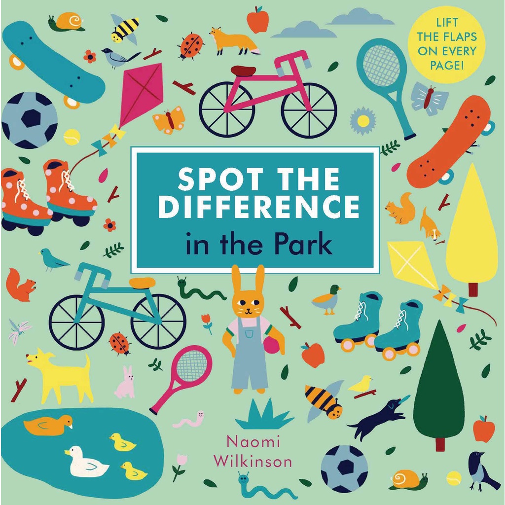 In the Park(硬頁書)/Naomi Wilkinson Spot the Difference 【三民網路書店】