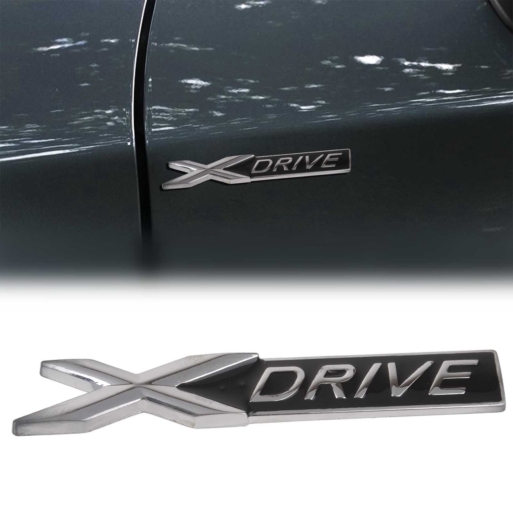 BMW 金屬 X Drive XDrive 標誌車身標誌徽章貼紙貼花適用於寶馬 ☆Westyle