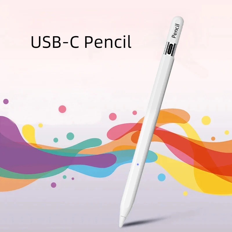 用於 IPad Pencil usb-c 的觸控筆,帶手掌排斥功能,主動鉛筆兼容(2018-2022)IPad Pro