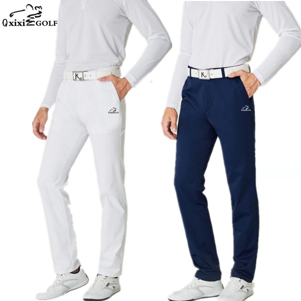 【好品質 極速出貨】高爾夫褲子男士高爾夫長褲 新款男GOLF球褲 柒喜熊運動服裝春夏高爾夫球褲 高爾夫球褲男
