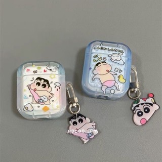 ins可愛蠟筆小新適用蘋果無線藍芽airpodspro1代2代3代耳機保護套