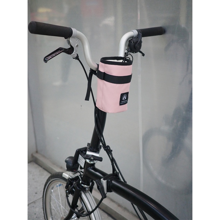 1l 自行車車把包大容量水壺包莫蘭迪彩色自行車前包適用於 Brompton 3Sixty 折疊自行車