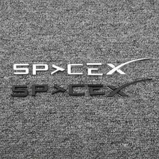 Tesla 特斯拉 SpaceX 車標 貼標 字標 Model 3 S X 改裝 英文字母標 後尾標 尾門車貼 標誌