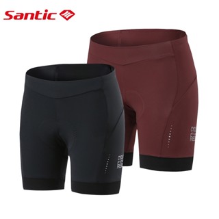 Powerband Santic 女士騎行短褲夏季 4D 加墊公路短褲自行車山地車騎行服