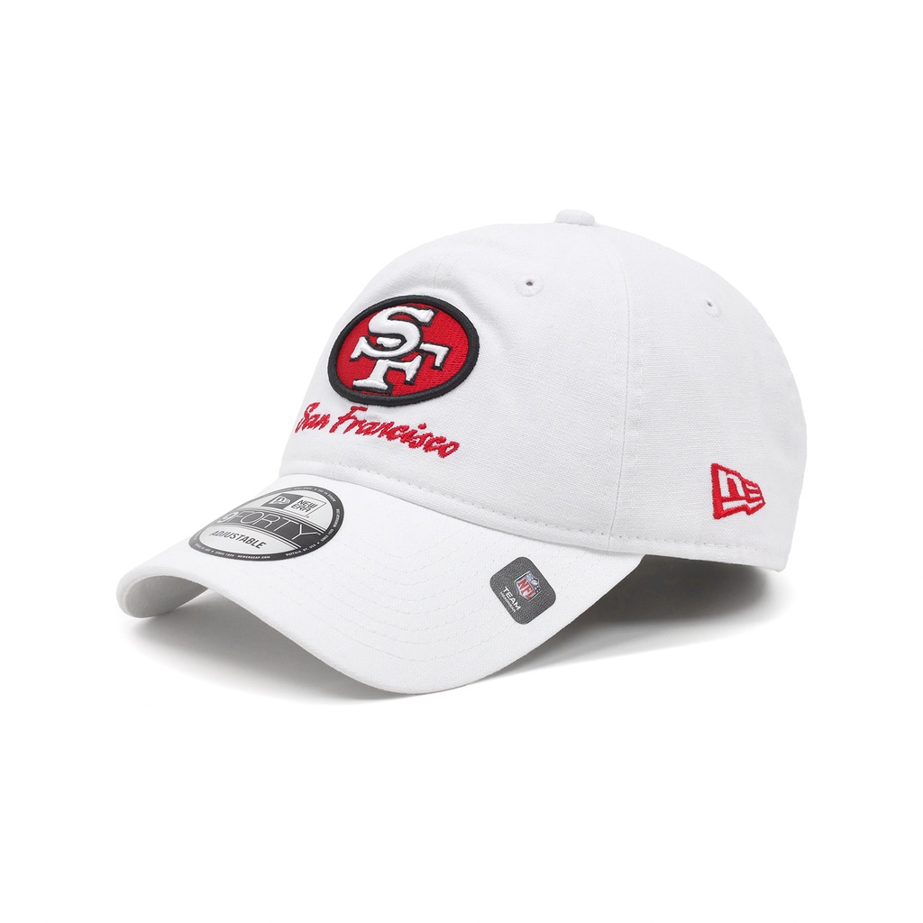 NEW ERA 940UNST 940 NFL 帆布 水洗布 白紅 帽子 舊金山 49人 美式足球 NE13957176