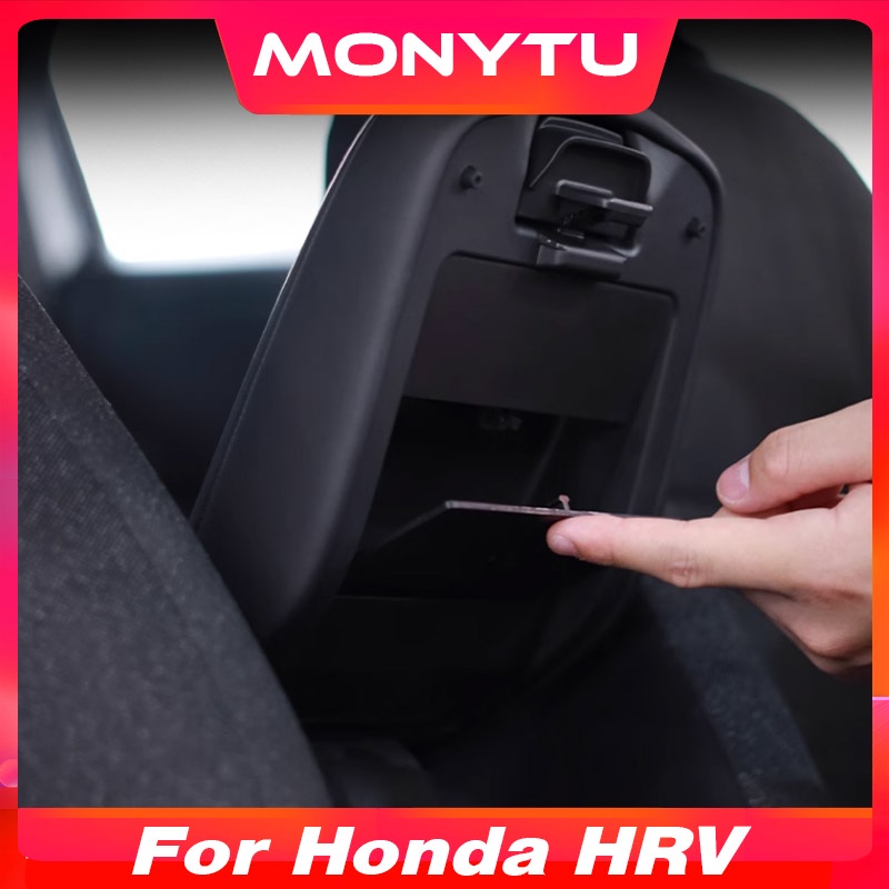 HONDA 適用於本田 HR-V RS HRV 汽車扶手隱藏式儲物箱收納盒內飾改裝產品配件 2022 2023