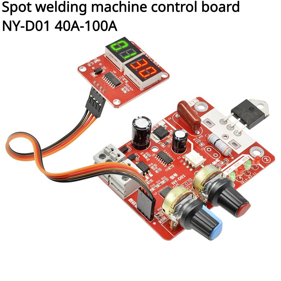 Ny-d01 40A-100A點焊機控制板面板點焊機電池焊機