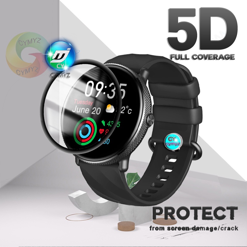 Zeblaze GTR 3 Pro 屏幕保護膜 Zeblaze GTR 3 Pro 智能手錶保護膜的 5D 保護膜