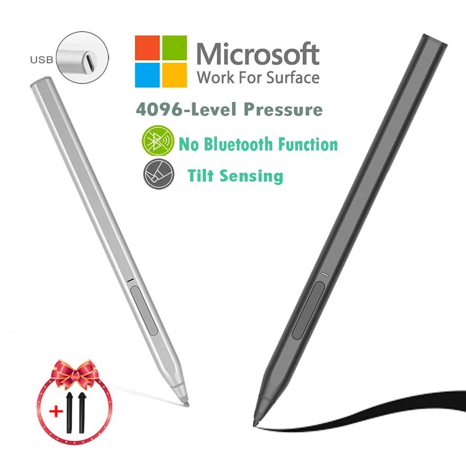 觸控筆適用於微軟 Pro 3 4 5 6 7 X Surface Go Laptop Book USB磁性筆觸摸
