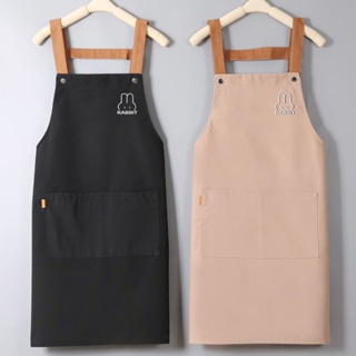 塔塔屋 餐飲奶茶店圍裙訂製logo印字女家用廚房時尚咖啡店工作服上班男士