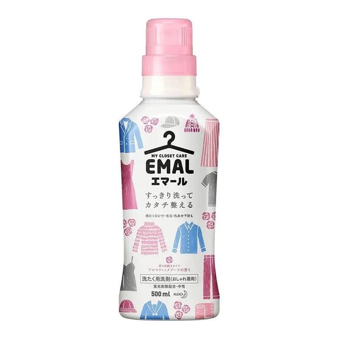 日本Emal防縮洗衣精500ml-綜合花香