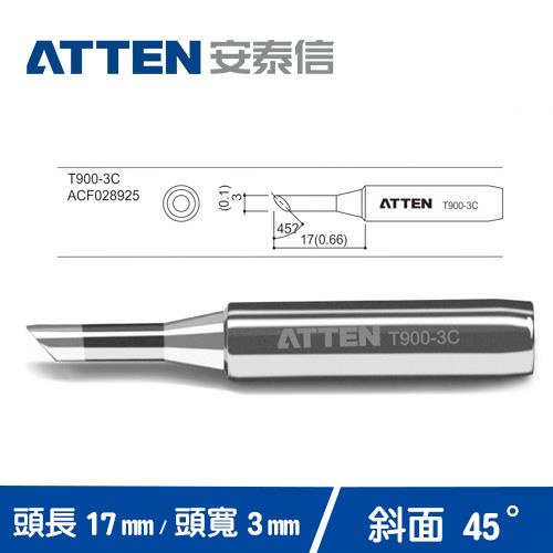 ATTEN安泰信 T900系列 3C斜面烙鐵頭 T900-3C (5入)