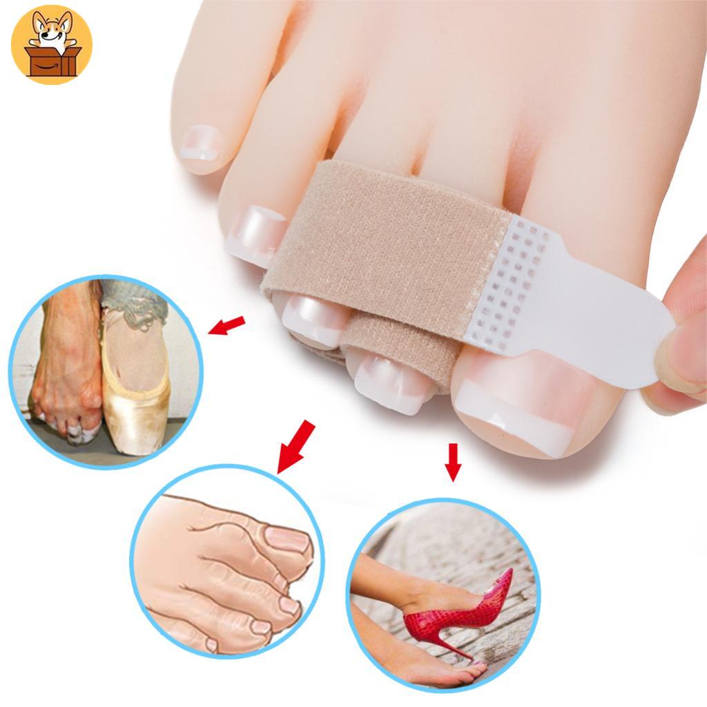 [Am-az] 天鵝絨棉腳趾夾板矯直器包裹防滑支撐錘斷手指腳趾保護墊繃帶