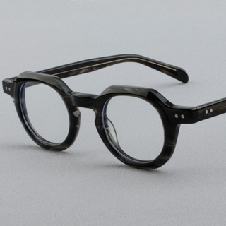 2024新款速通板材眼鏡架復古鏡框5801平光鏡現貨批發可配鏡