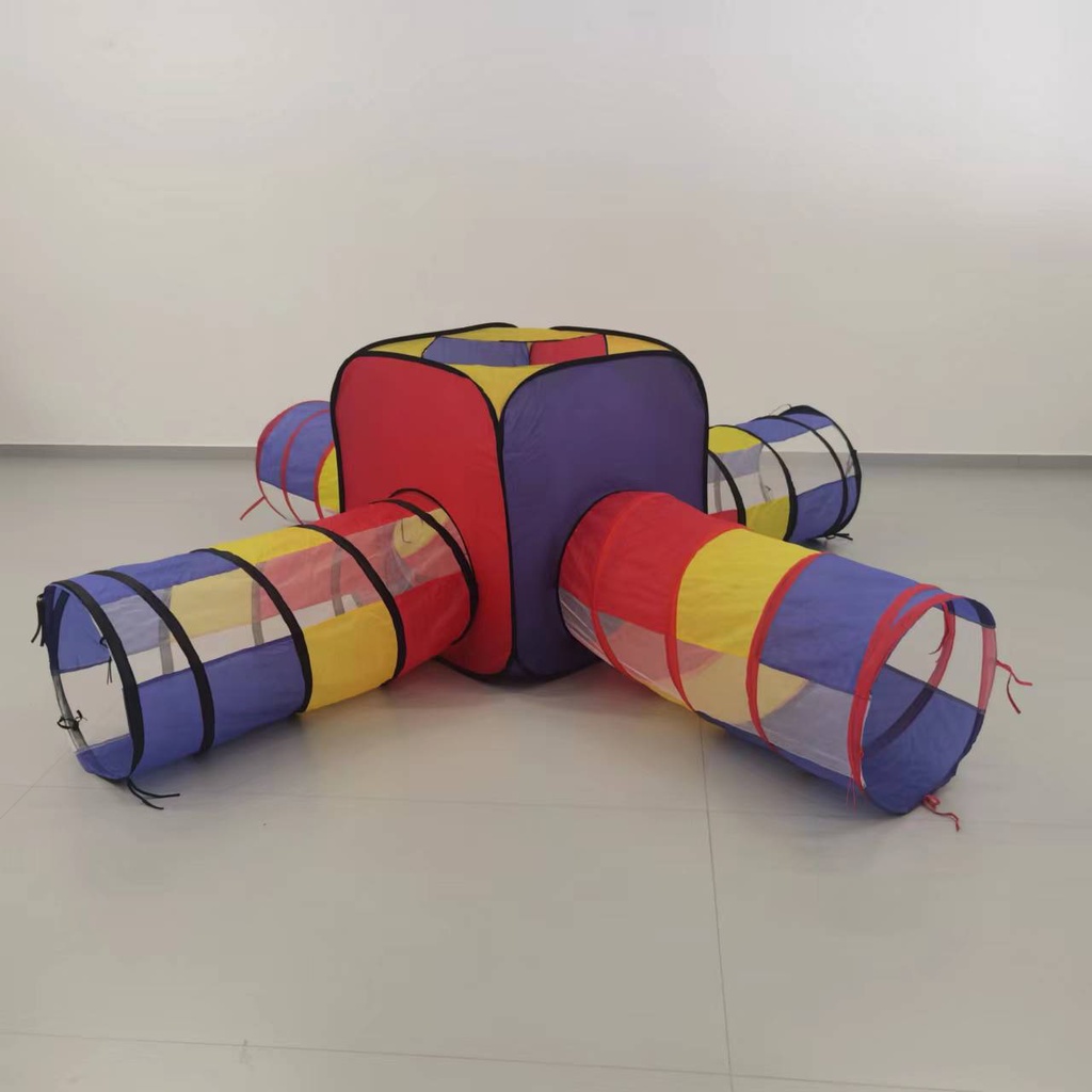 寶寶兒童帳篷室內海洋球池圍欄嬰幼兒玩具三件式可摺疊遊戲屋現貨
